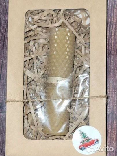 Свечи из натуральной медовой вощины