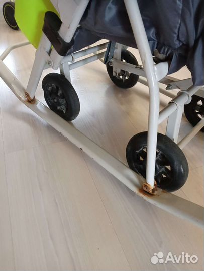 Детские санки коляска