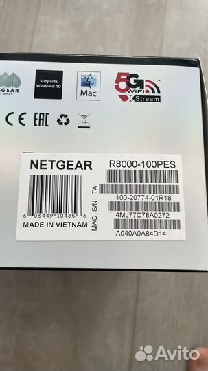Wifi роутер netgear r8000 nighthawk x6