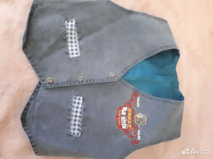 Жилетка для мальчика