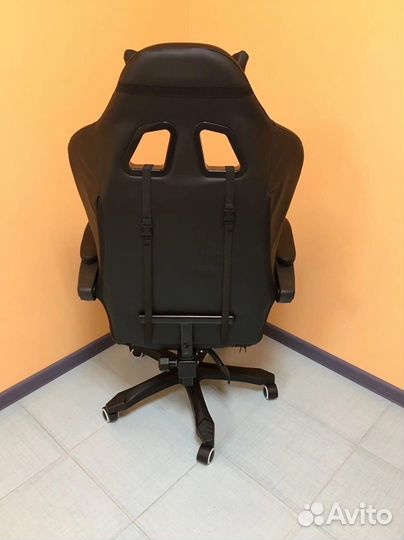 Компьютерное игровое кресло геймерское с массажем