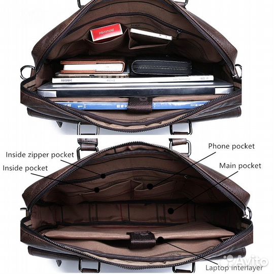 Мужской портфель Jeep Buluo Men Briefcase