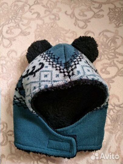 Шапка зимняя р. 48-50 для мальчика