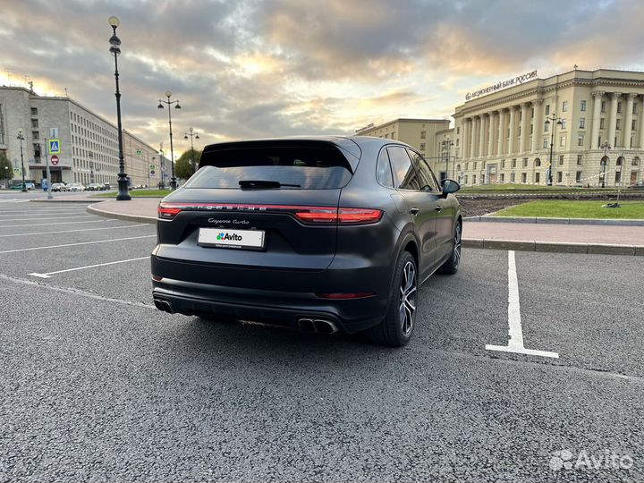 Porsche Cayenne Turbo 4.0 AT, 2018, 43 000 км