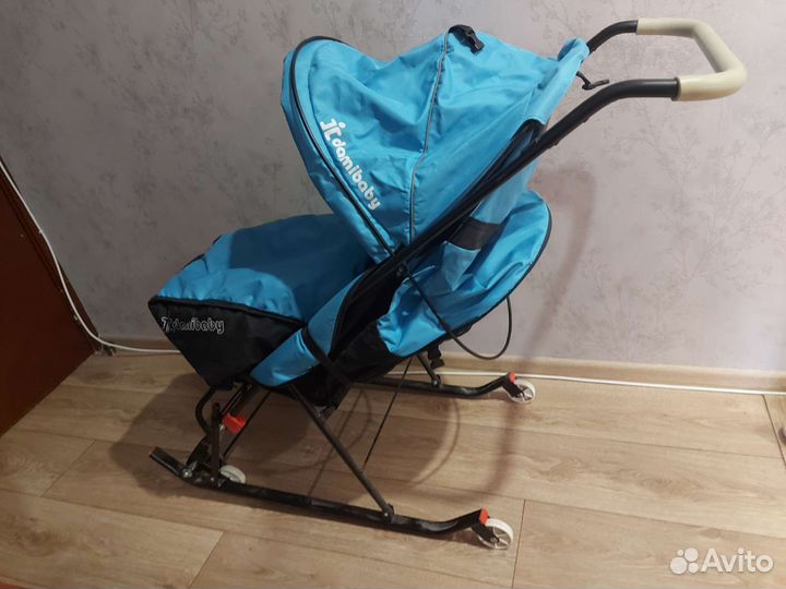 Детские санки коляска