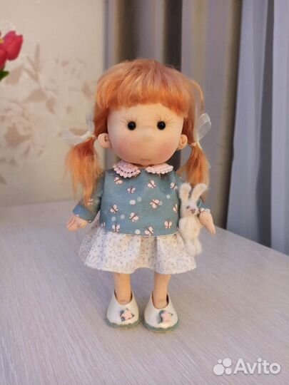 Кукла ручной работы. Текстильная