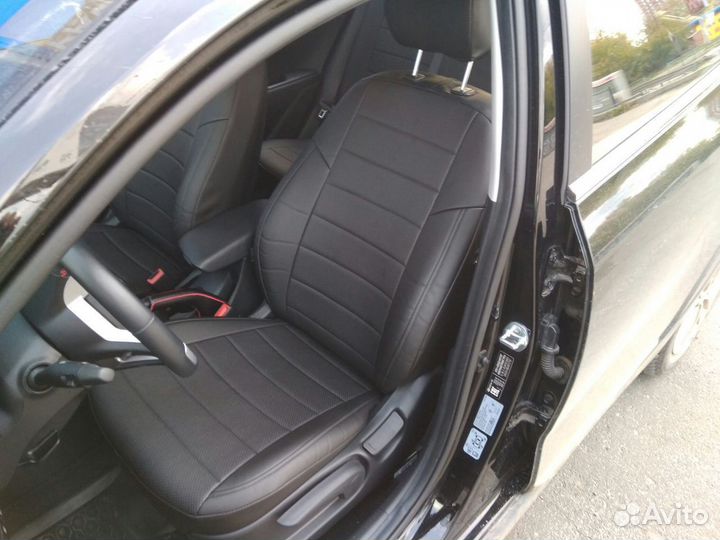 Авто чехлы Киа Рио хендай солрис