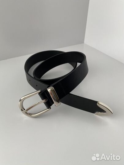 Ремень женский черный