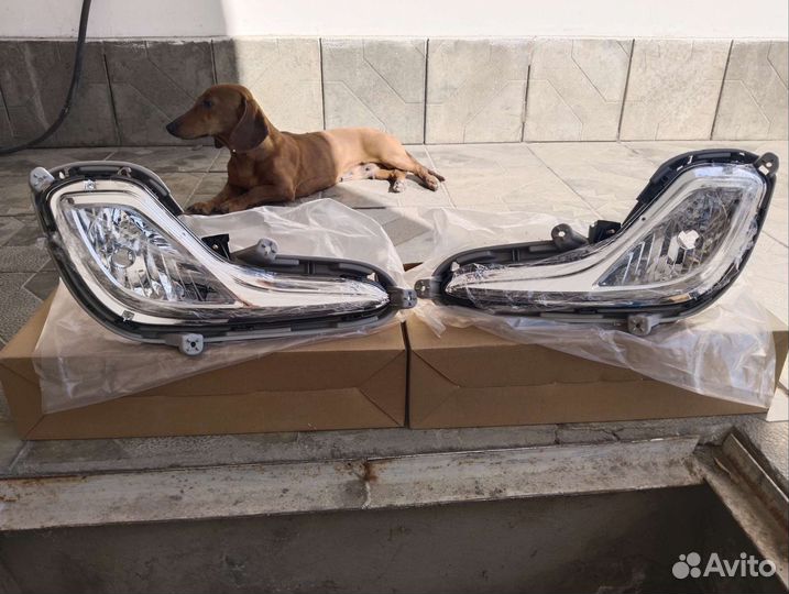 Противотуманные фары hyundai solaris