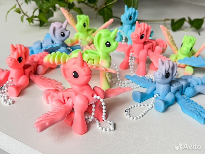 Брелок лошадка my little pony