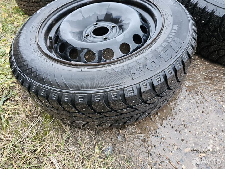 Колеса в сборе r15 4x100 ц.о 60.1