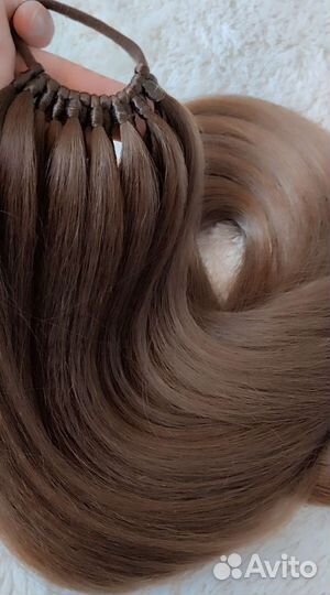 Хвост на резинке/Шиньон/Съёмный хвост/Афрохвост