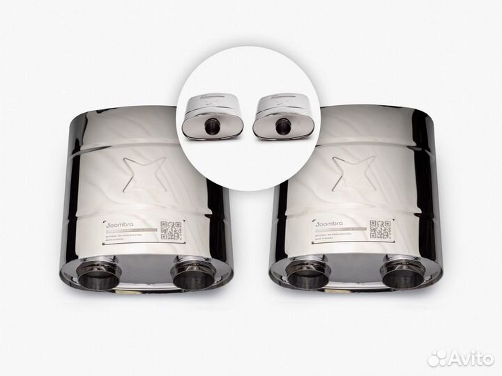 Прямоток Выхлоп Joombra 63 Y образный 2 шт