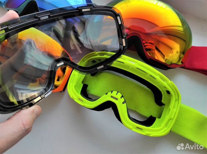 Горнолыжная маска магнитная