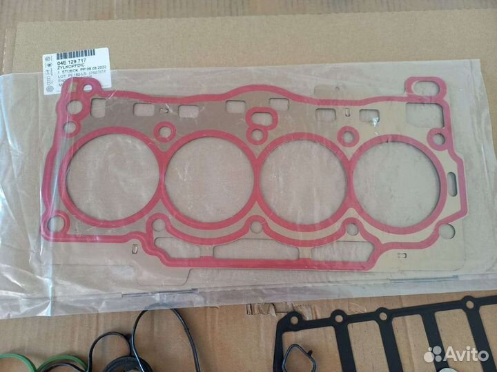 Volkswagen polo 5 6 прокладка двигателя комплект