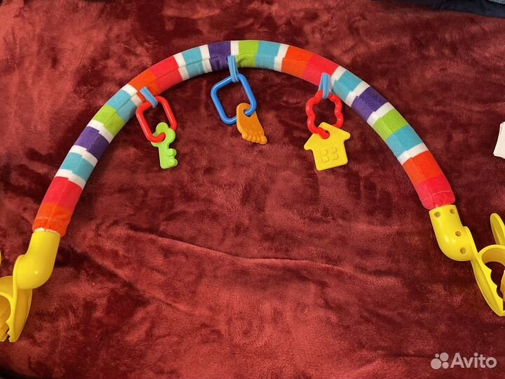 Развивающий коврик дуга