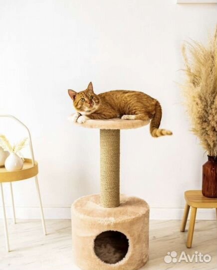 Когтеточка домик для кошки