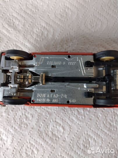 Модель волга номерная а 14 СССР 1 43