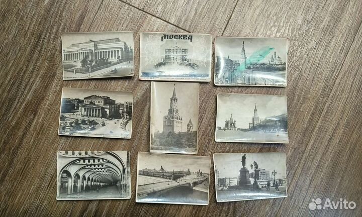 Набор открыток СССР Москва - союзторгреклама 50-е