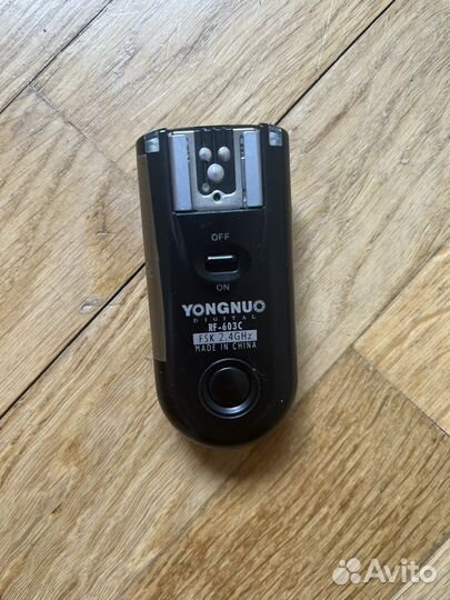 Yongnuo RF-603C ду пульт управления вспышкой