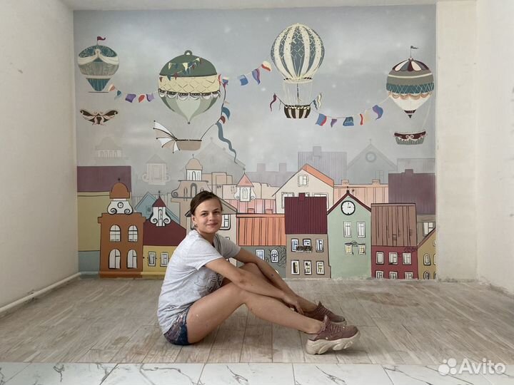 Роспись стен/роспись фасадов в Барнауле