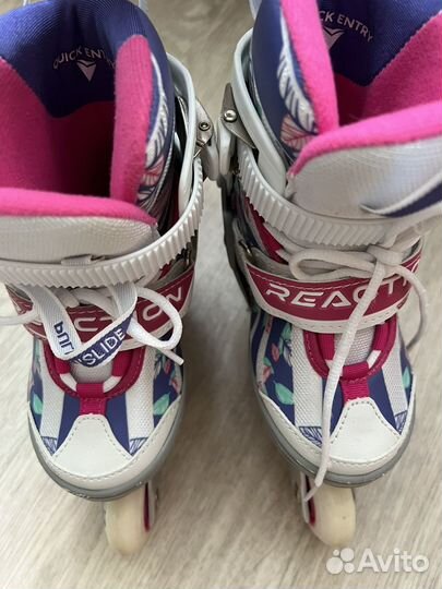 Роликовые коньки детские раздвижные