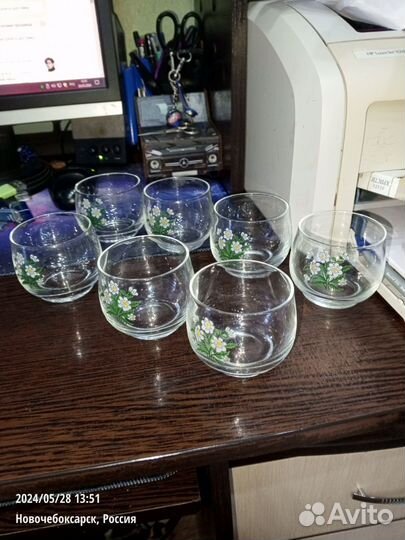 Стопки стекло СССР