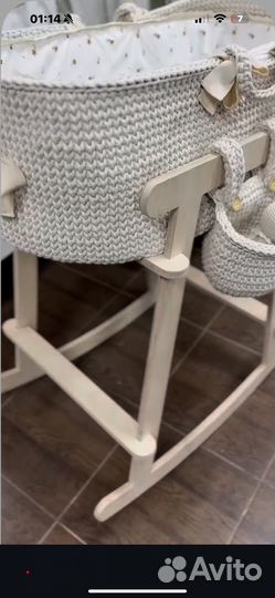 Люлька колыбель плетеная