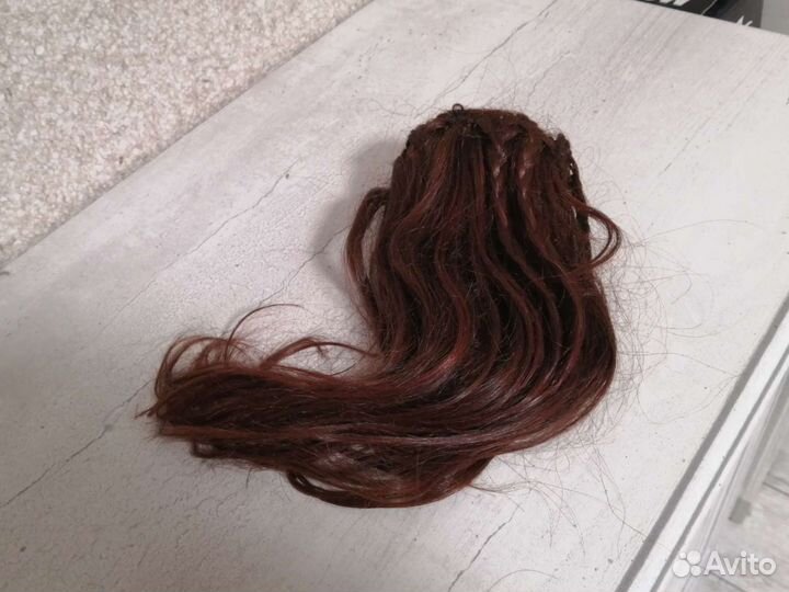 Шиньон из натуральных волос