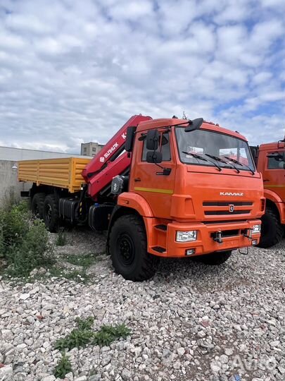 КамАЗ 43118 с КМУ, 2023