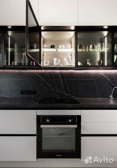 Угловая кухня на заказ. Фабрика