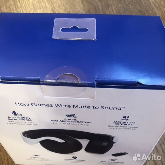 Наушники Sony Pulse 3D (Новые) 1 в 1 как оригинал