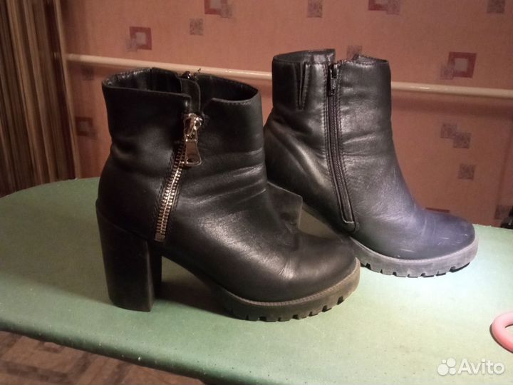 Ботильоны натуральная кожа 40