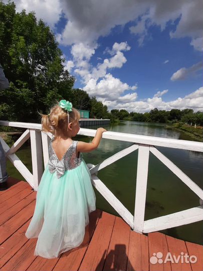 Платье для девочки 92