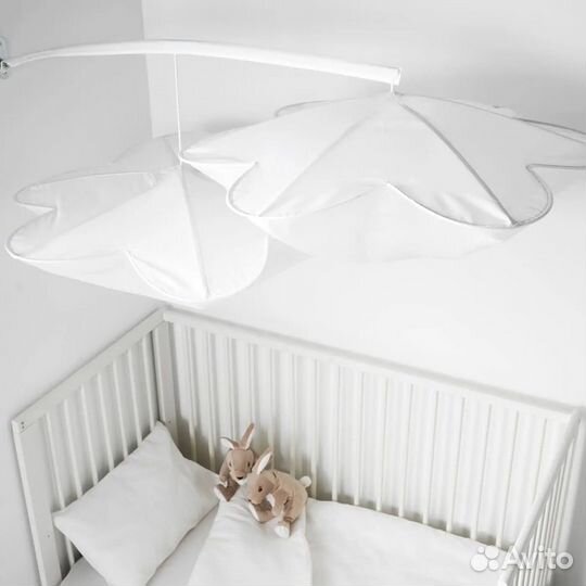 Облака икеа над кроваткой