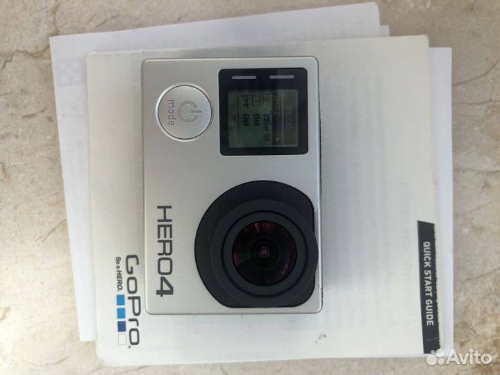 Камера GoPro Hero 4 silver с пультом