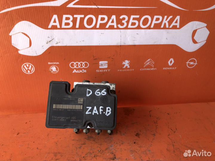 Блок ABS Opel Zafira B (2005-2012)