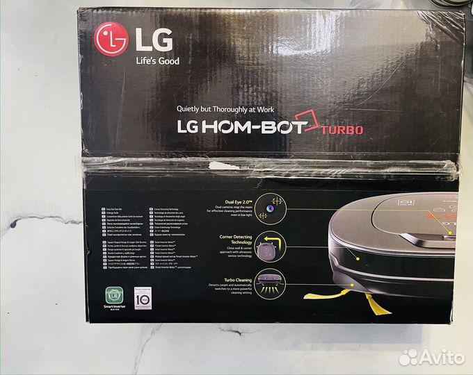 Робот пылесос LG hom bot