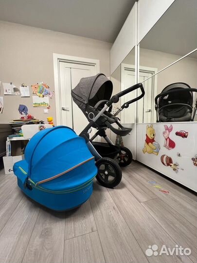 Коляска stokke trailz 3 в 1