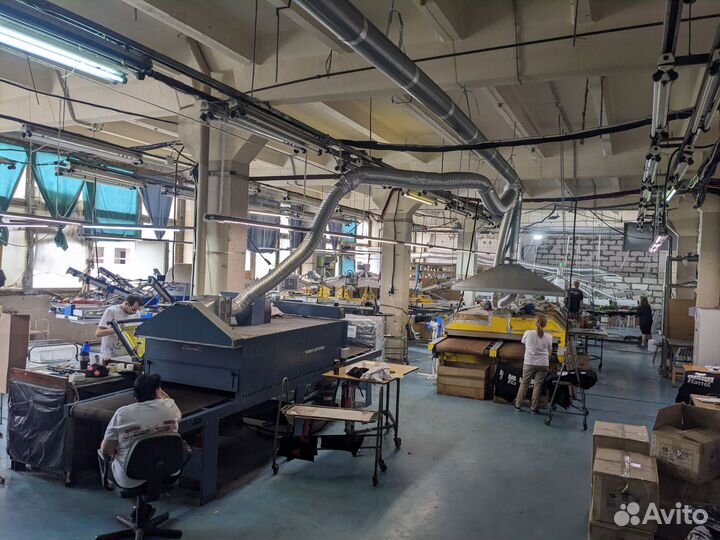 Готовое производство для печати и пошива текстиля