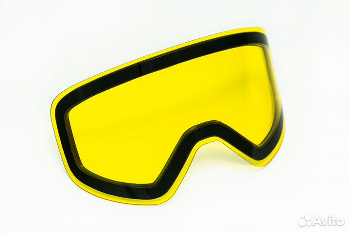 Линза для маски snowy aura Dual yellow lens S1
