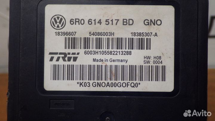 Блок ABS с ESP шкода