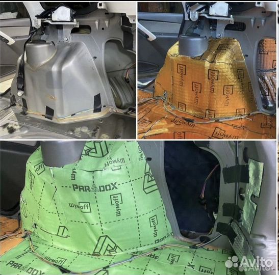 Шумоизоляция автомобиля