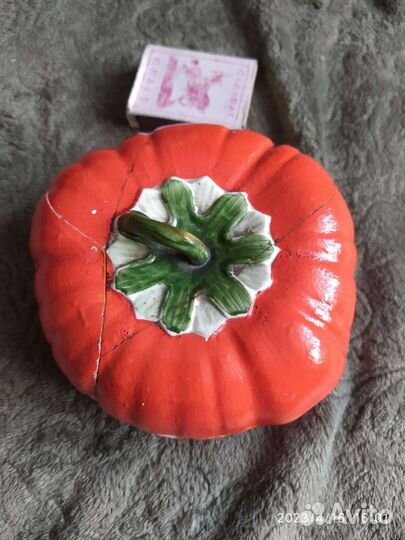Шкатулка- маслёнка, помидор СССР