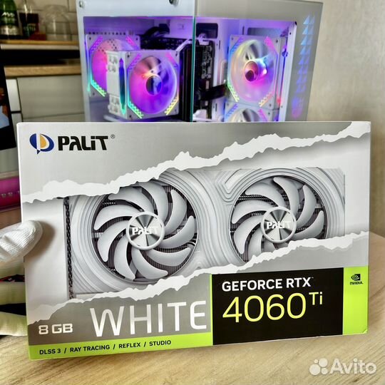 Новый игровой пк 4060Ti +12400F +32Gb +1Tb +750W