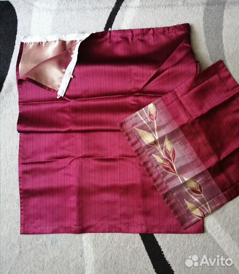 Комплект шторы и тюль