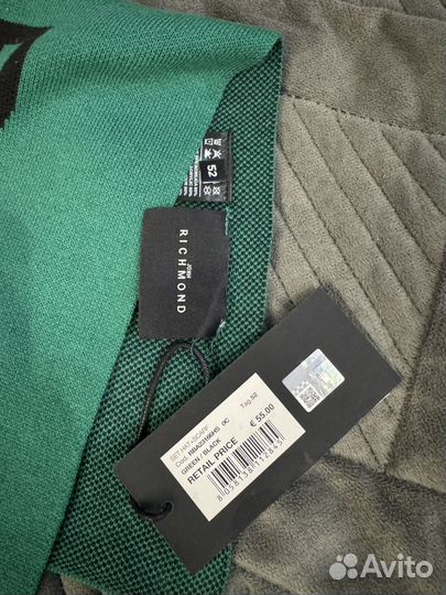 Шапка и шарф john richmond kids