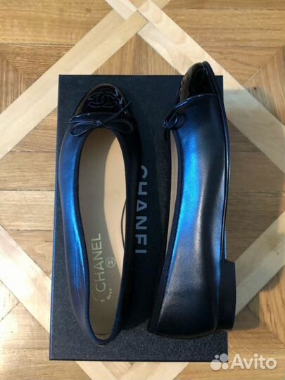 Балетки Chanel, оригинал, размер 38