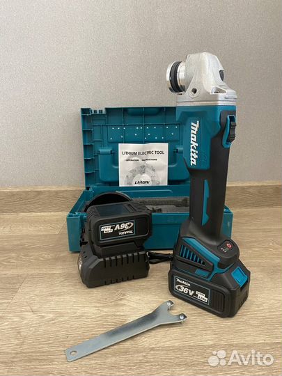 Аккумуляторная болгарка ушм makita 125 новая