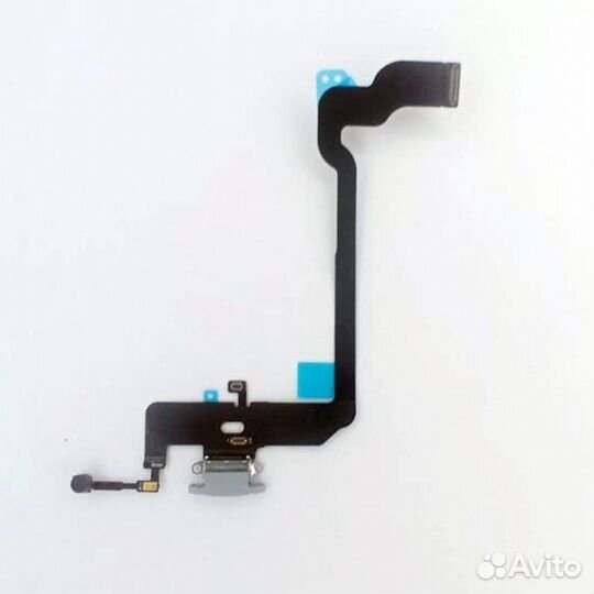 Шлейф для iPhone Xs Max на системный разъем / микр